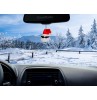 Coolballs Cool Santa Car Antenna Topper / Auto Dashboard Accessory 